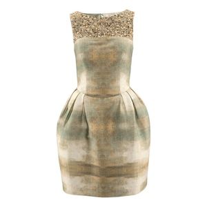 H&M Conscious Exclusive Collection Green Dress